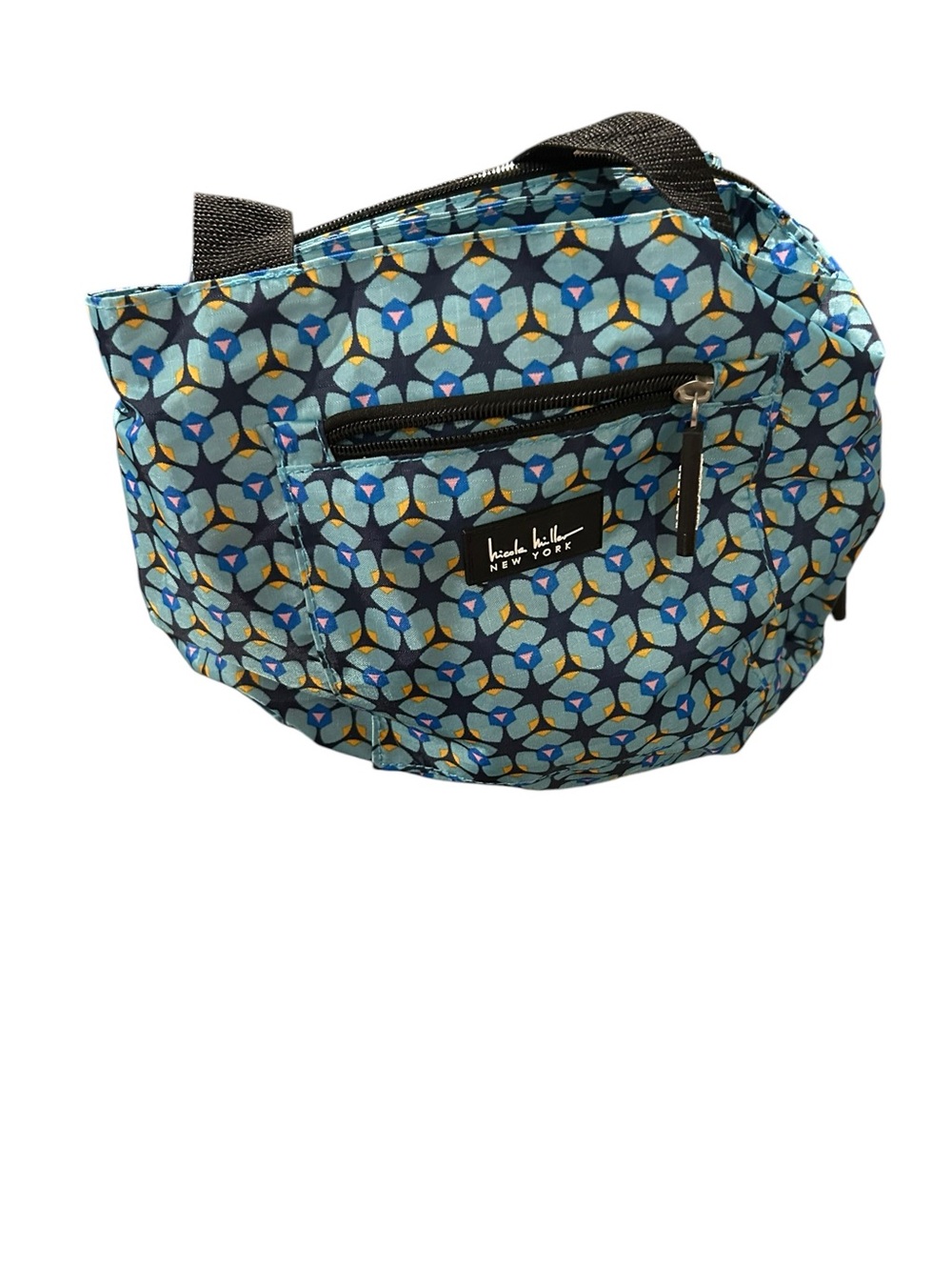 Nicole Miller Geometric lunch Tote Bag